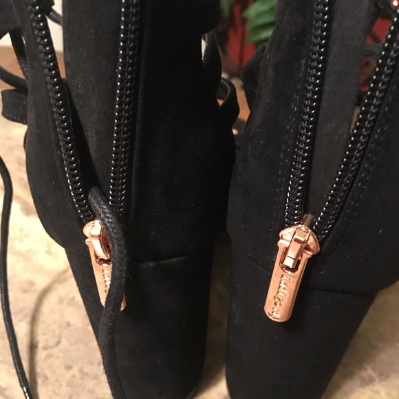 Indigo Block Heels - Picture 5 of 8